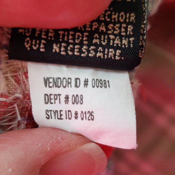 Eddie Bauer LaConner Shirt Womens Petites XS Long Sleeves Patchwork Plaid Preppy - Picture 6 of 6